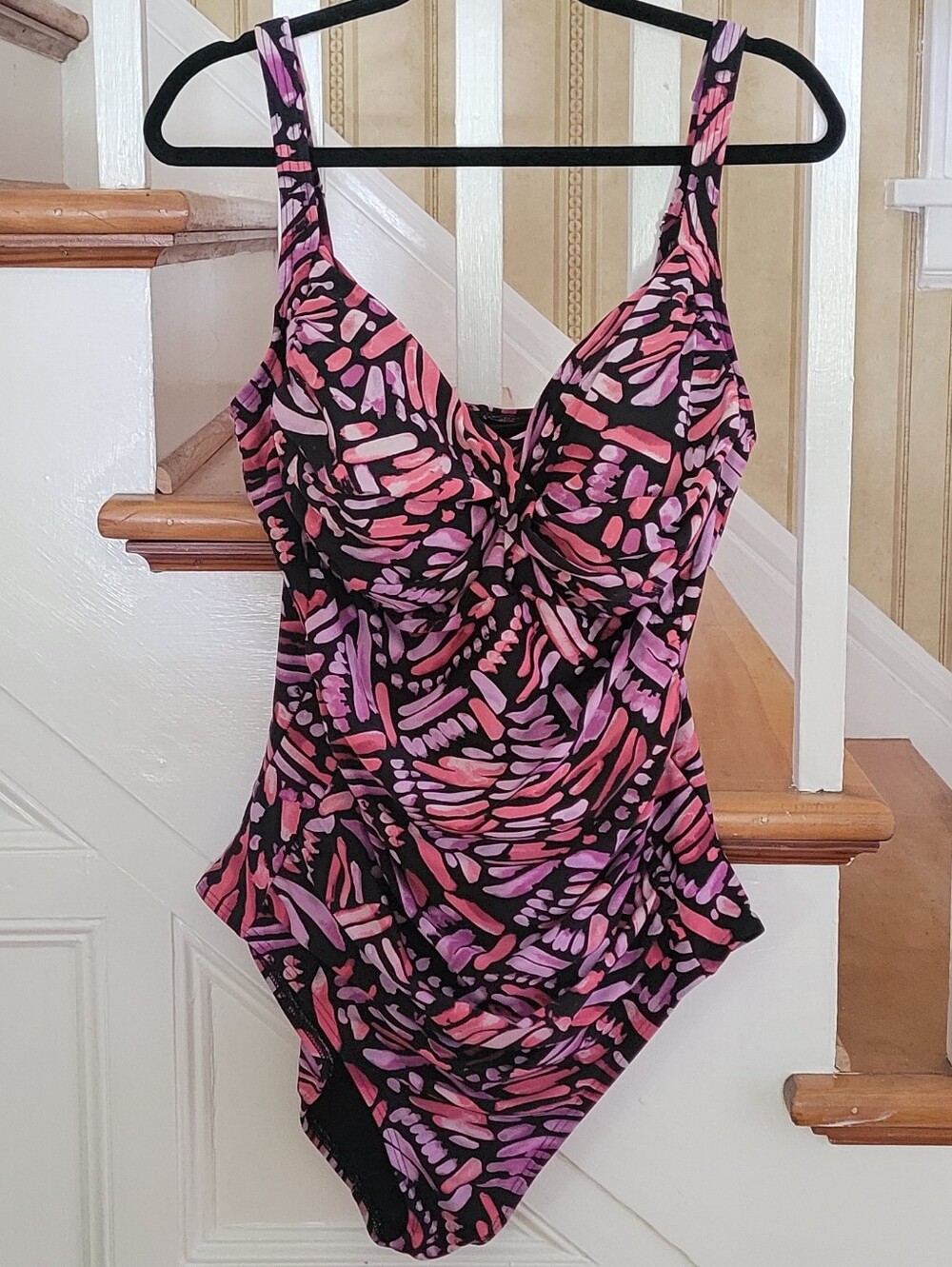 SHORE CLUB One Piece Multicolor Bathing Suit Size 22